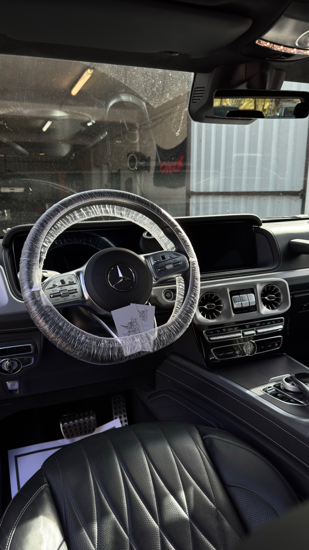 Mercedes G-Klasse Innenraum nach Aufbereitung